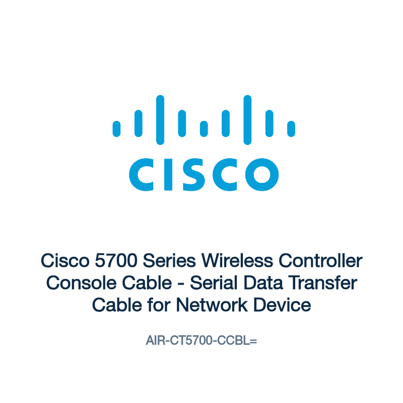 AIR-CT5700-CCBL=: Cisco 5700 Series Wireless Controller Console Cable