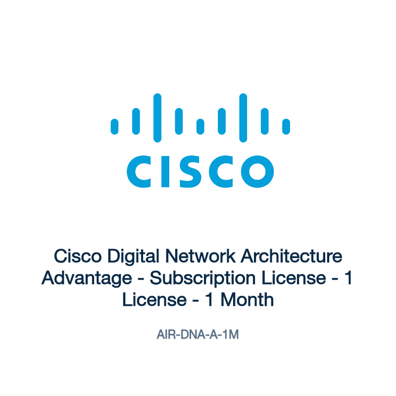 AIR-DNA-A-1M: Cisco Digital Network Architecture Advantage