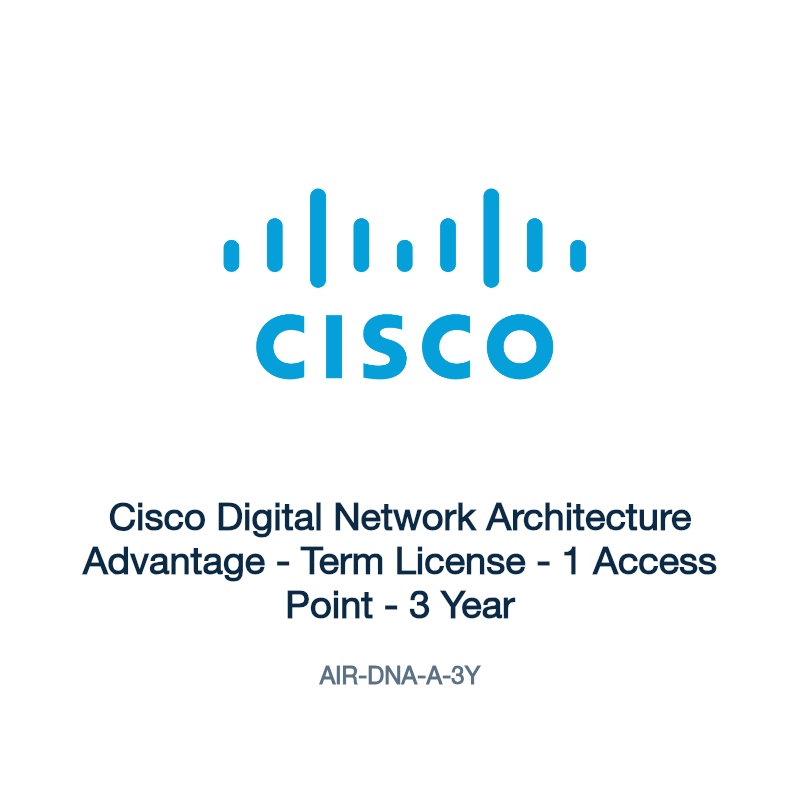 AIR-DNA-A-3Y: Cisco Digital Network Architecture Advantage