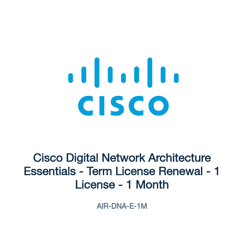 AIR-DNA-E-1M: Cisco Digital Network Architecture Essentials