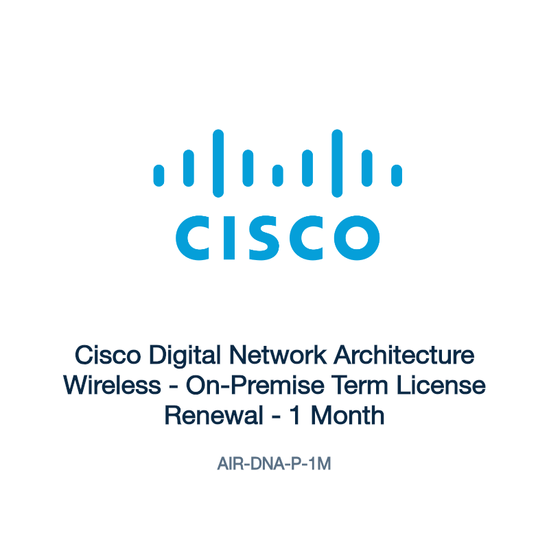 AIR-DNA-P-1M: Cisco Digital Network Architecture Wireless