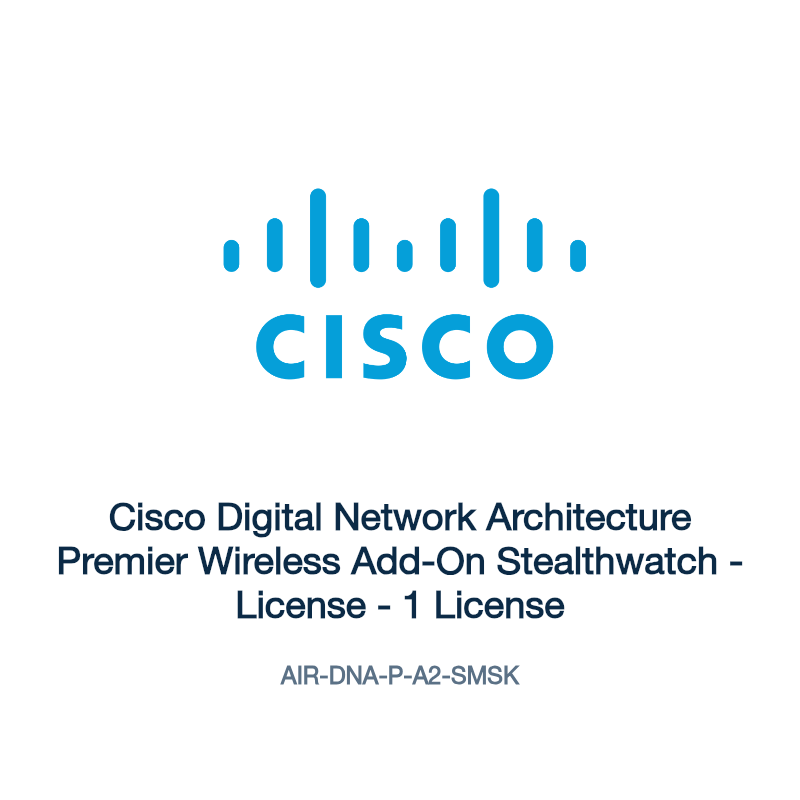 AIR-DNA-P-A2-SMSK: Cisco Digital Network Architecture Premier Wireless Add-On