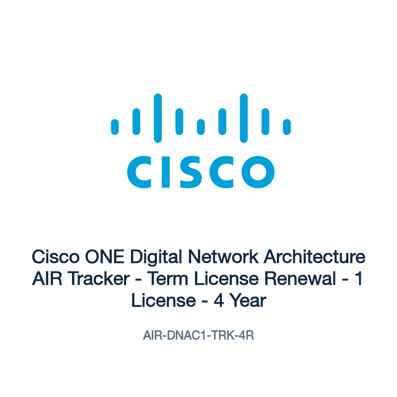 AIR-DNAC1-TRK-4R: Cisco ONE Digital Network Architecture AIR Tracker