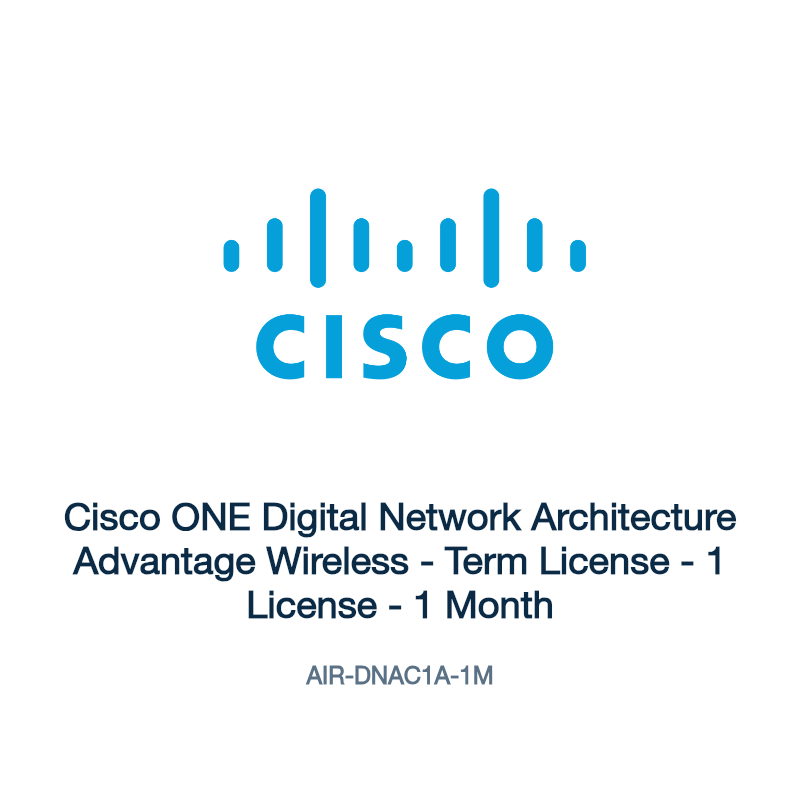 AIR-DNAC1A-1M: Cisco ONE Digital Network Architecture Advantage Wireless