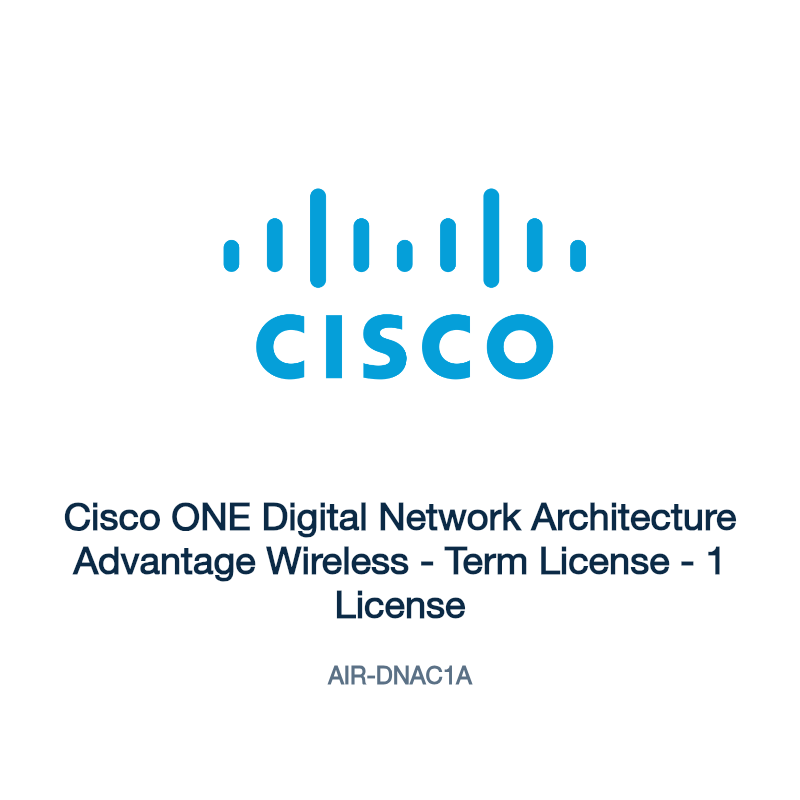AIR-DNAC1A: Cisco ONE Digital Network Architecture Advantage Wireless