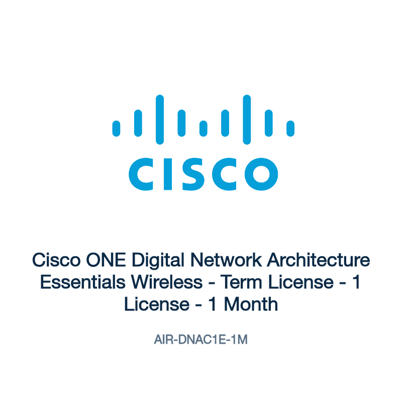 AIR-DNAC1E-1M: Cisco ONE Digital Network Architecture Essentials Wireless