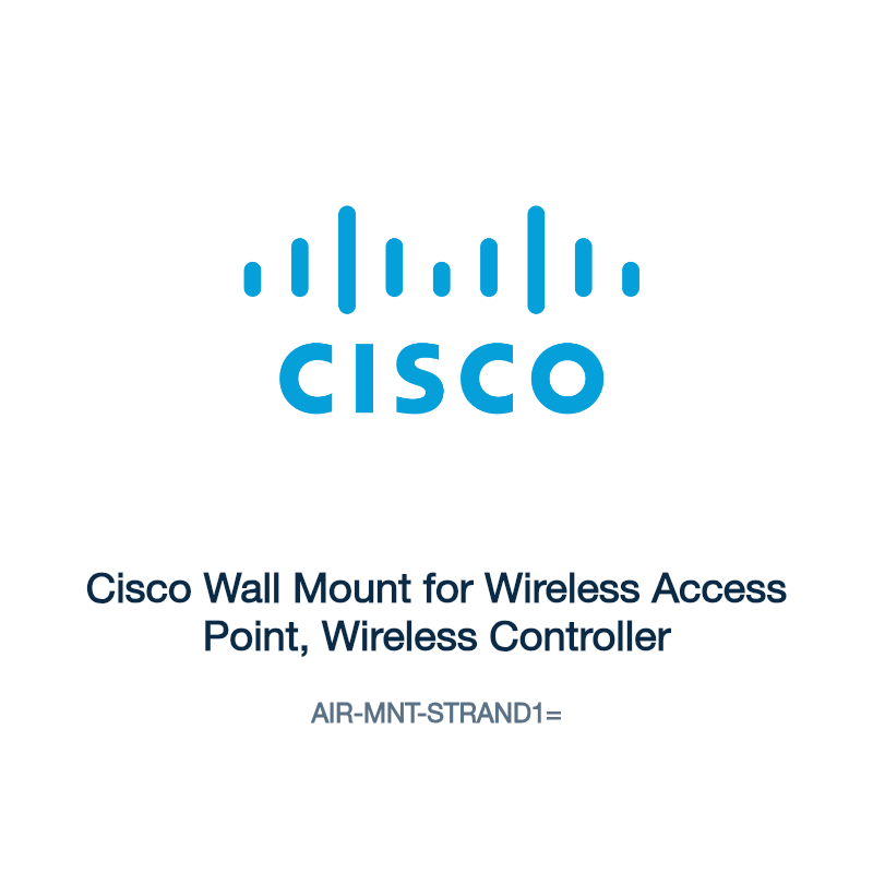 AIR-MNT-STRAND1=: Cisco Wall Mount for Wireless Access Point, Wireless Controller