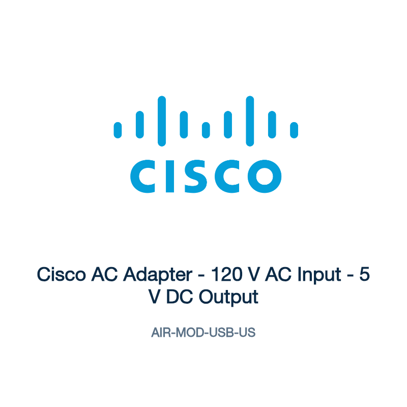 AIR-MOD-USB-US: Cisco AC Adapter