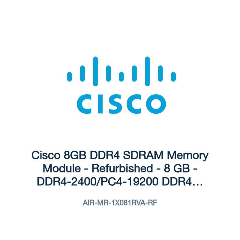 AIR-MR-1X081RVA-RF: Cisco 8GB DDR4 SDRAM Memory Module