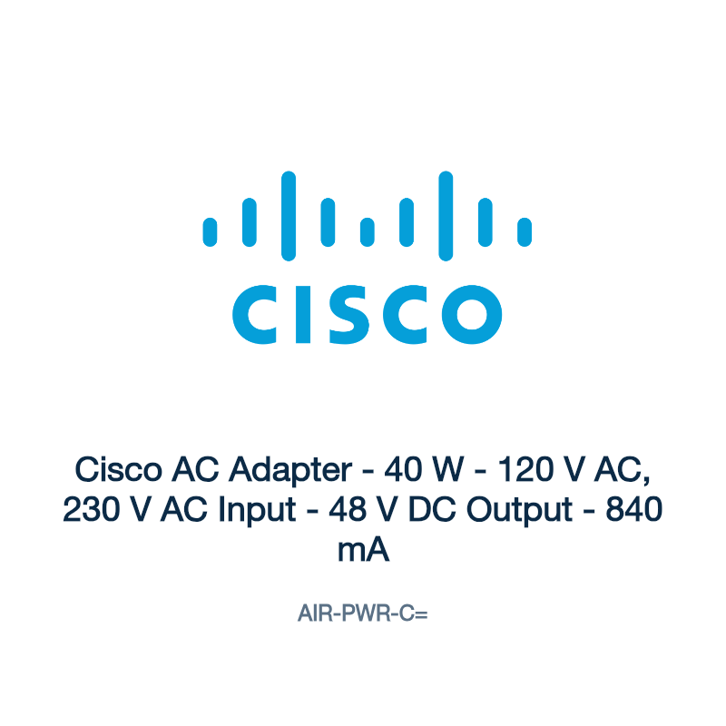 AIR-PWR-C=: Cisco AC Adapter
