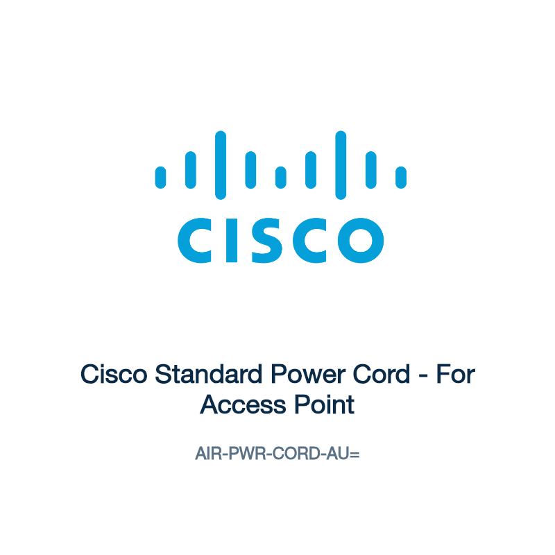 AIR-PWR-CORD-AU=: Cisco Standard Power Cord