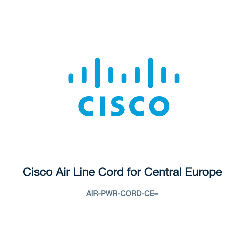AIR-PWR-CORD-CE=: Cisco Air Line Cord for Central Europe