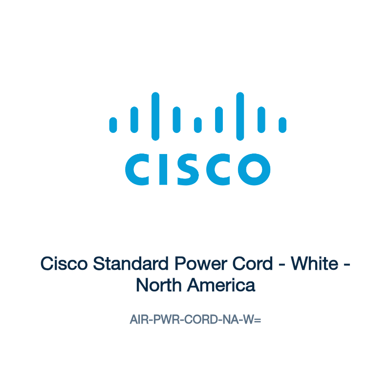 AIR-PWR-CORD-NA-W=: Cisco Standard Power Cord