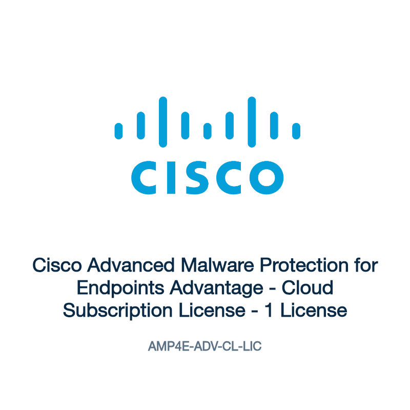 Cisco Advanced Malware Protection for Endpoints Advantage - Cloud Subscription License - 1 License