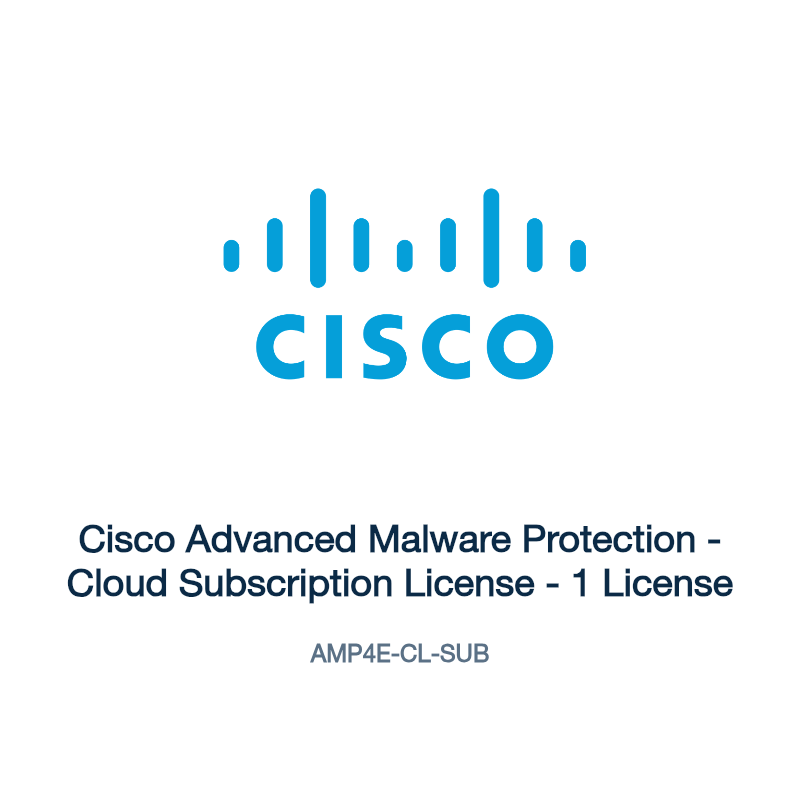 AMP4E-CL-SUB: Cisco Advanced Malware Protection