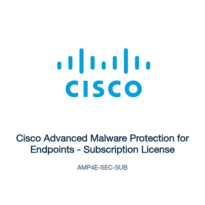 AMP4E-SEC-SUB: Cisco Advanced Malware Protection for Endpoints