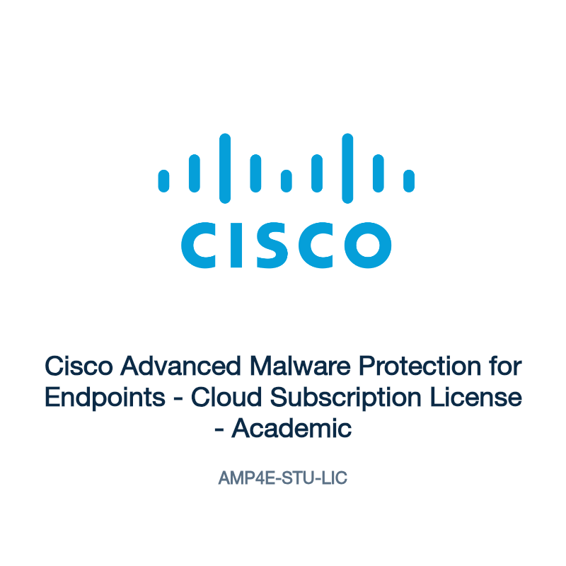 AMP4E-STU-LIC: Cisco Advanced Malware Protection for Endpoints