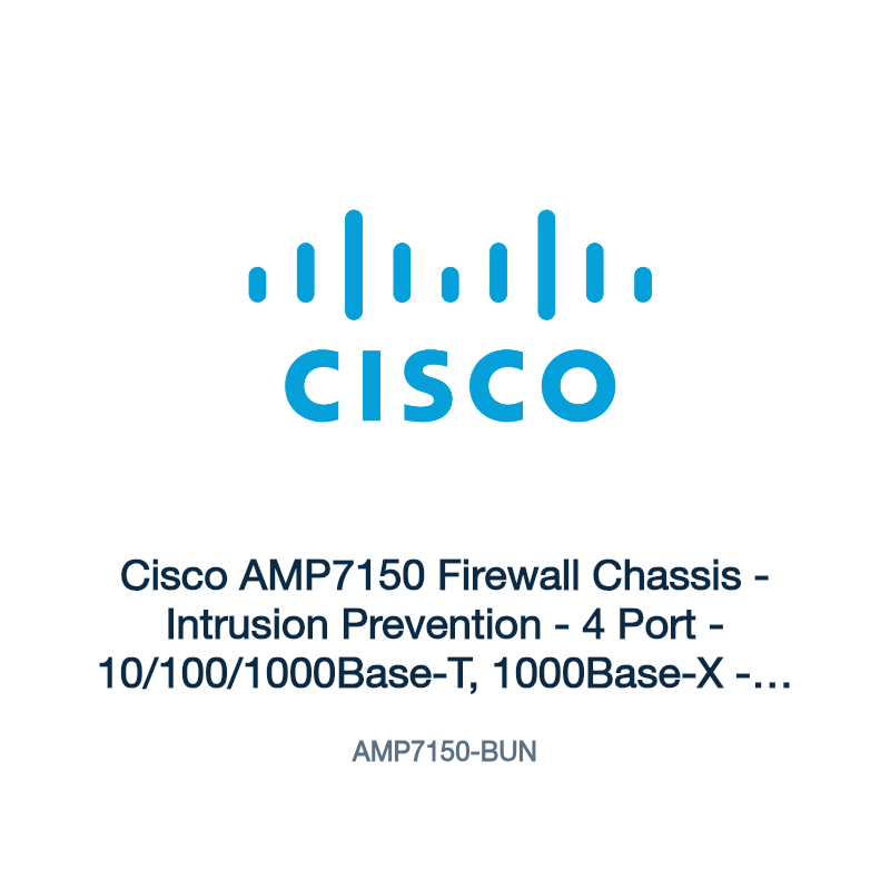 AMP7150-BUN: Cisco AMP7150 Firewall Chassis