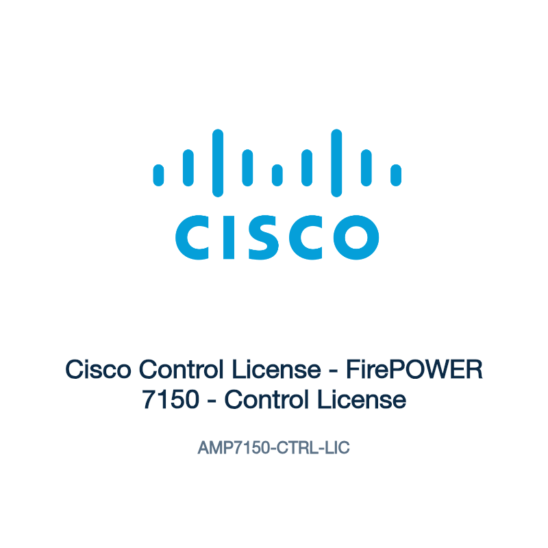 AMP7150-CTRL-LIC: Cisco Control License