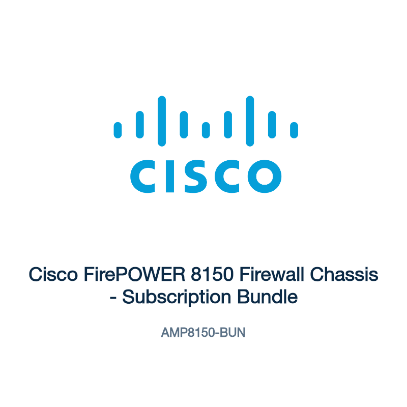 AMP8150-BUN: Cisco FirePOWER 8150 Firewall Chassis