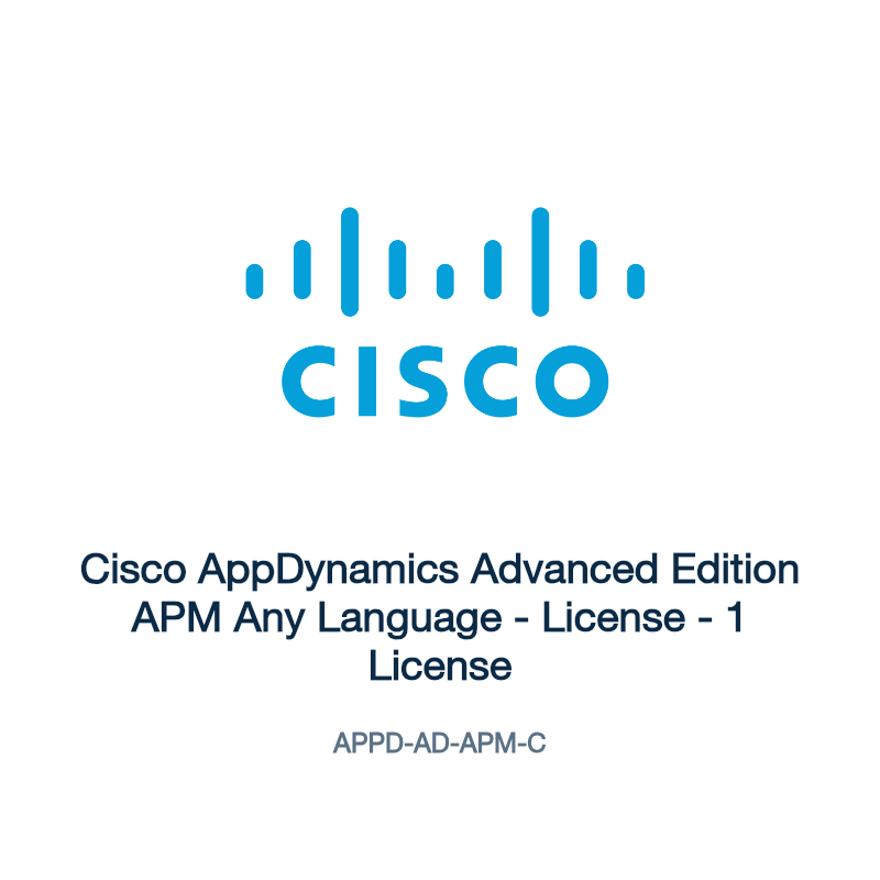 APPD-AD-APM-C: Cisco AppDynamics Advanced Edition APM Any Language