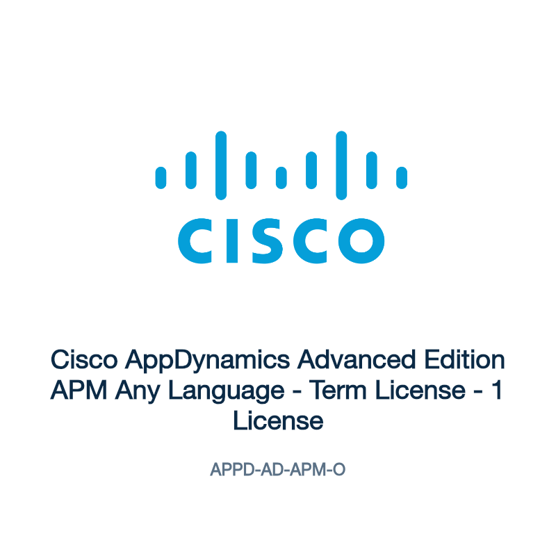 APPD-AD-APM-O: Cisco AppDynamics Advanced Edition APM Any Language
