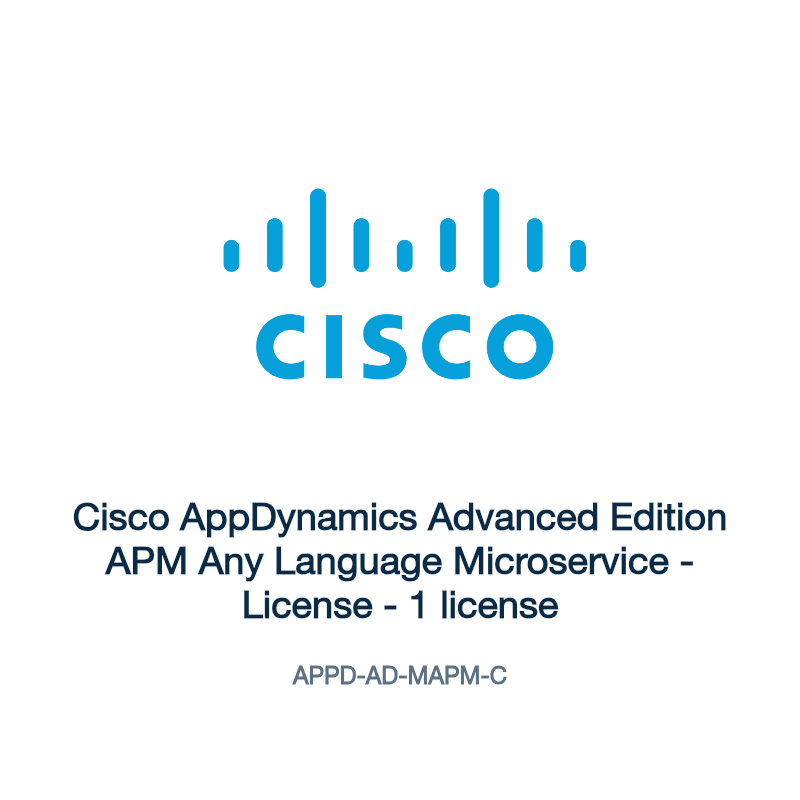 APPD-AD-MAPM-C: Cisco AppDynamics Advanced Edition APM Any Language Microservice