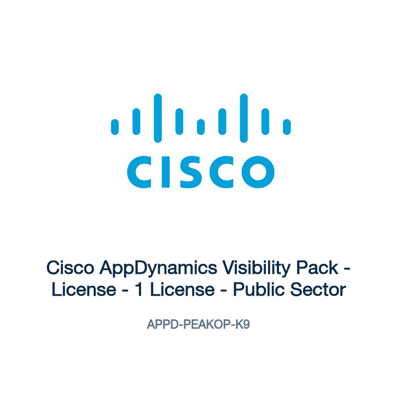 APPD-PEAKOP-K9: Cisco AppDynamics Visibility Pack