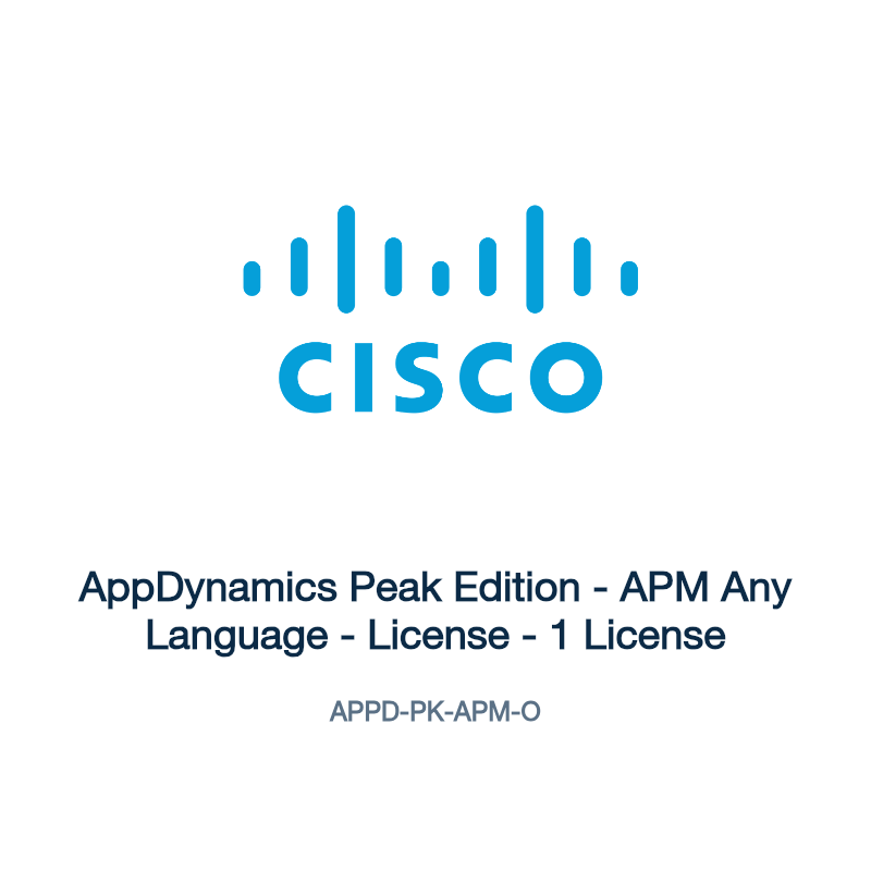 APPD-PK-APM-O: AppDynamics Peak Edition