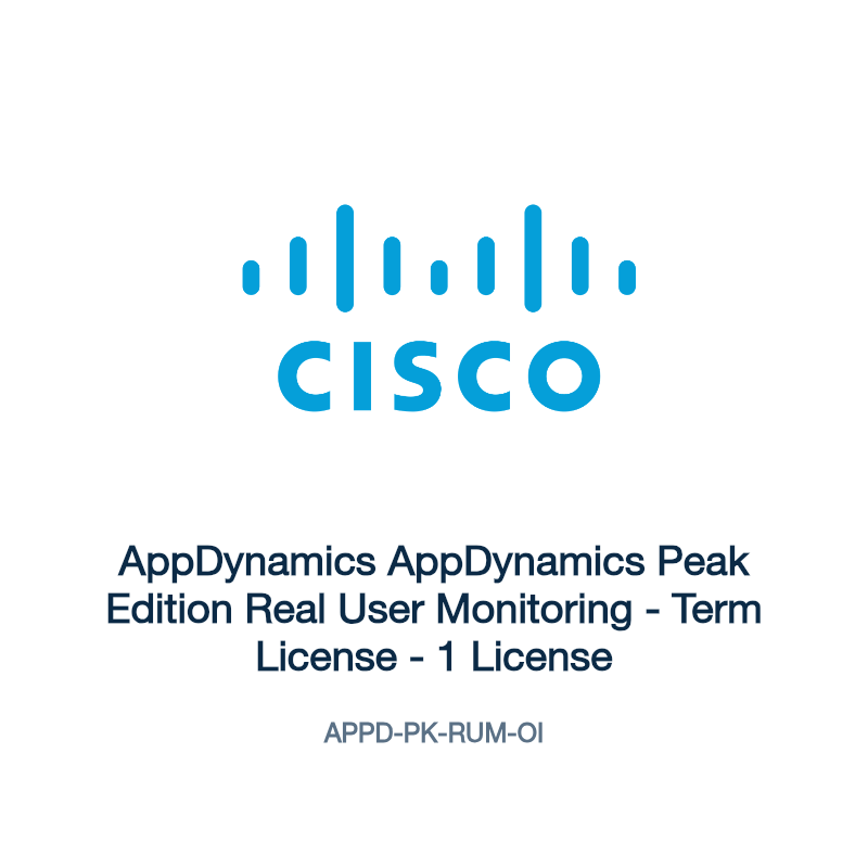 APPD-PK-RUM-OI: AppDynamics AppDynamics Peak Edition Real User Monitoring