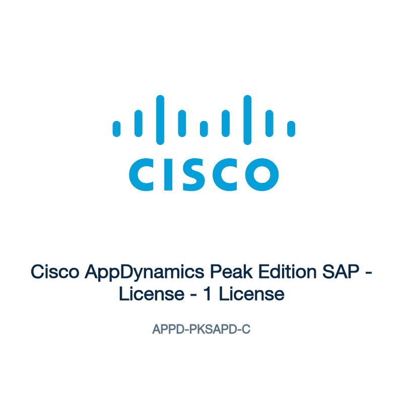 APPD-PKSAPD-C: Cisco AppDynamics Peak Edition SAP