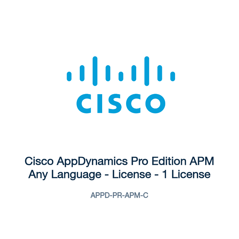 APPD-PR-APM-C: Cisco AppDynamics Pro Edition APM Any Language