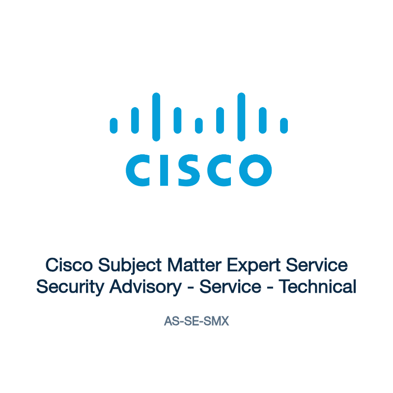 AS-SE-SMX: Cisco Subject Matter Expert Service Security Advisory