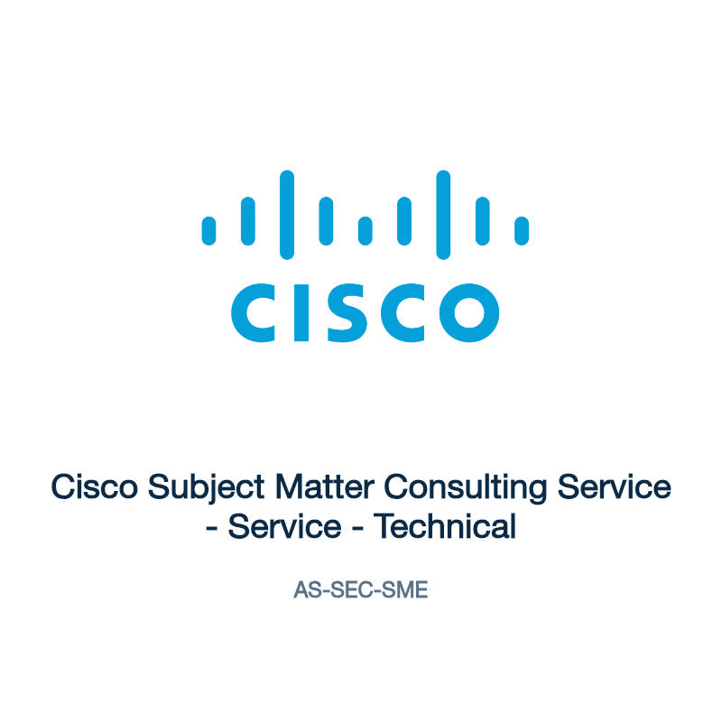 AS-SEC-SME: Cisco Subject Matter Consulting Service