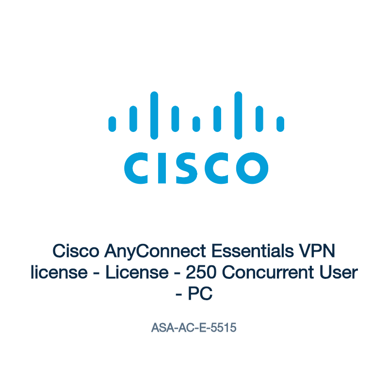 ASA-AC-E-5515: Cisco AnyConnect Essentials VPN license