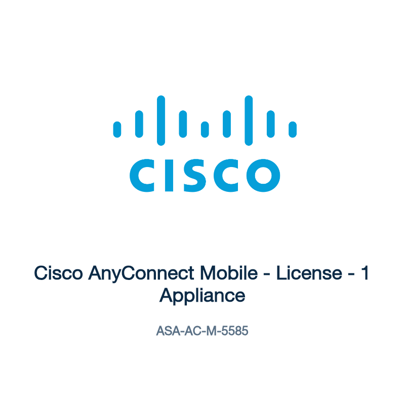 ASA-AC-M-5585: Cisco AnyConnect Mobile