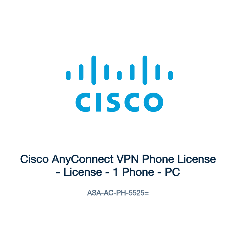 ASA-AC-PH-5525=: Cisco AnyConnect VPN Phone License