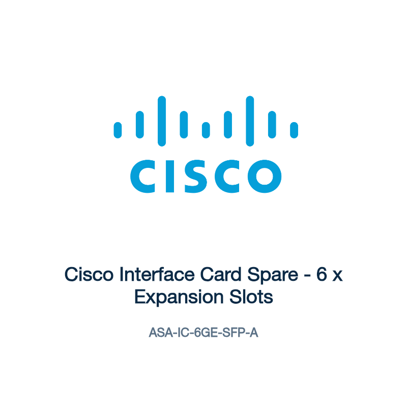 ASA-IC-6GE-SFP-A: Cisco Interface Card Spare