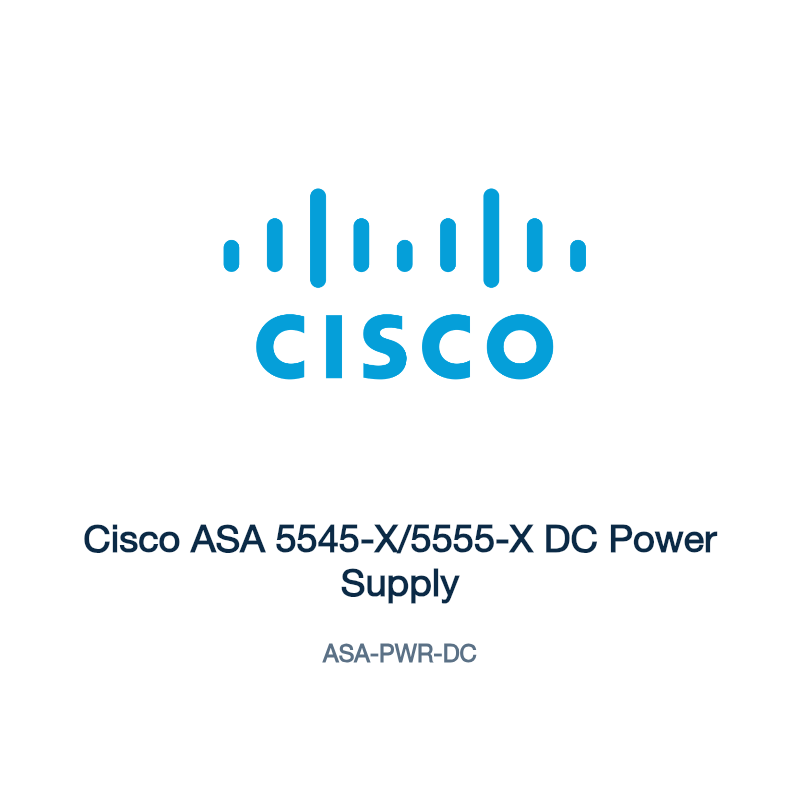 ASA-PWR-DC: Cisco ASA 5545-X/5555-X DC Power Supply