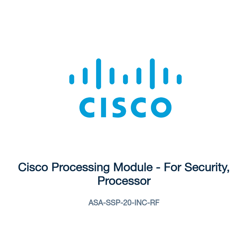 ASA-SSP-20-INC-RF: Cisco Processing Module