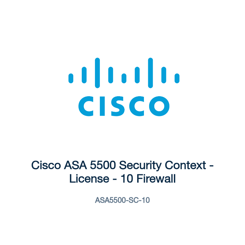 ASA5500-SC-10: Cisco ASA 5500 Security Context