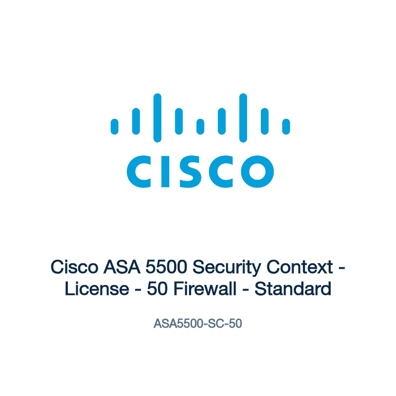 ASA5500-SC-50: Cisco ASA 5500 Security Context