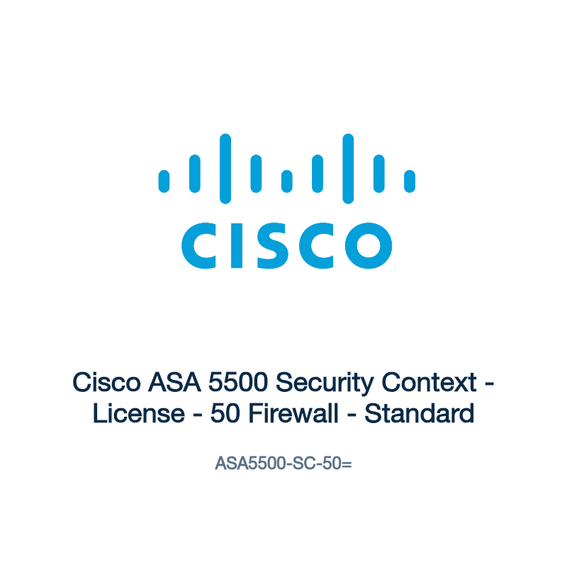 ASA5500-SC-50=: Cisco ASA 5500 Security Context