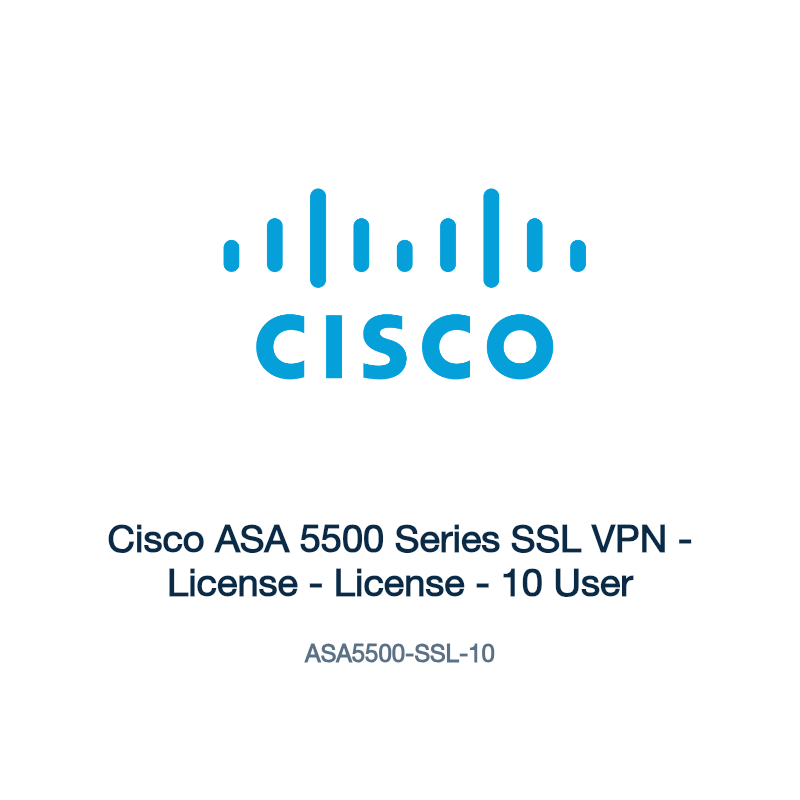 ASA5500-SSL-10: Cisco ASA 5500 Series SSL VPN