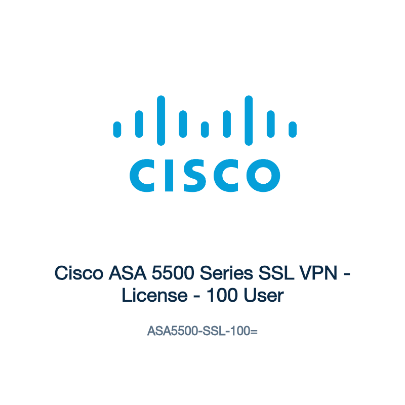 ASA5500-SSL-100=: Cisco ASA 5500 Series SSL VPN