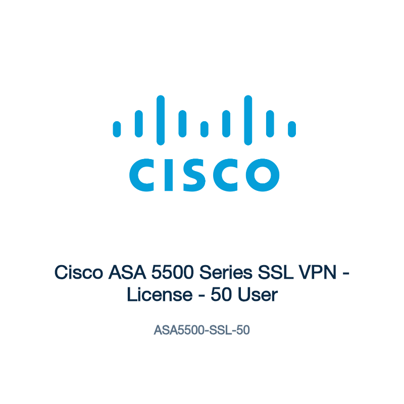 ASA5500-SSL-50: Cisco ASA 5500 Series SSL VPN