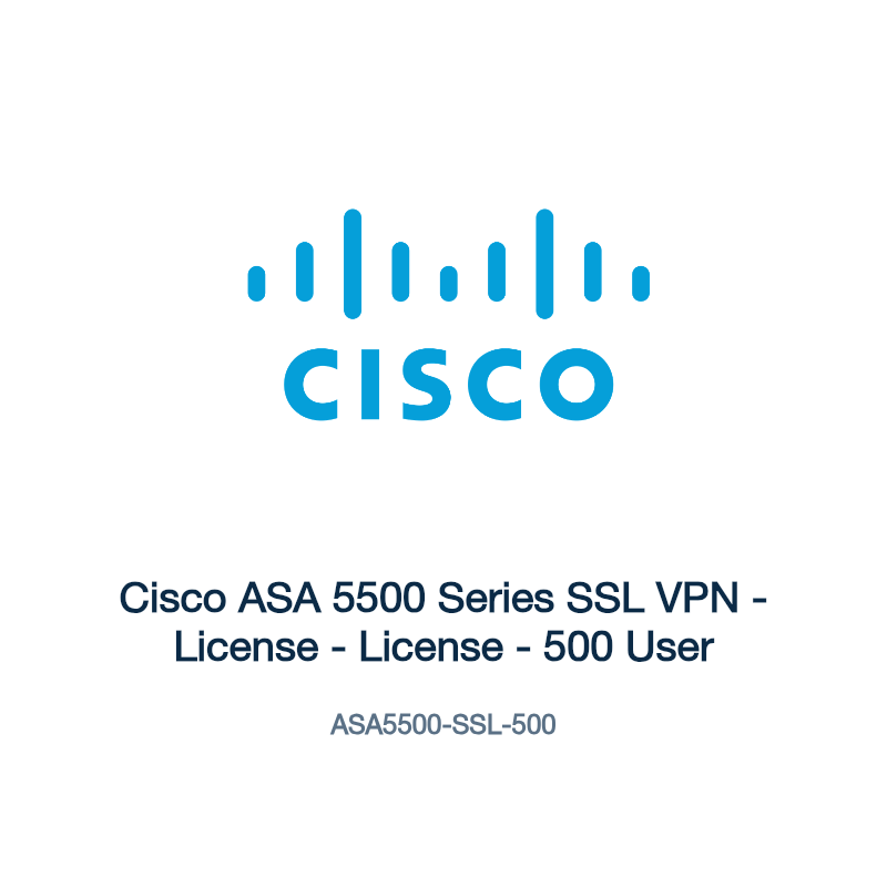 ASA5500-SSL-500: Cisco ASA 5500 Series SSL VPN