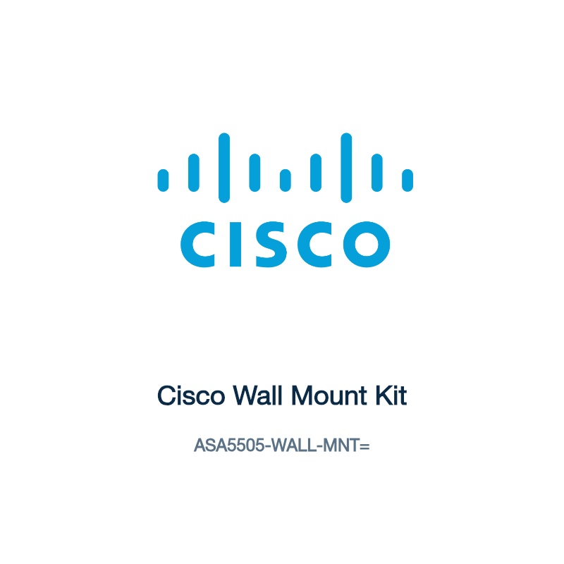 ASA5505-WALL-MNT=: Cisco Wall Mount Kit