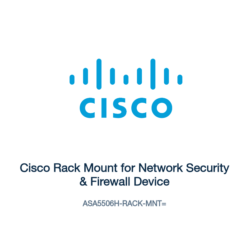 ASA5506H-RACK-MNT=: Cisco Rack Mount for Network Security & Firewall Device