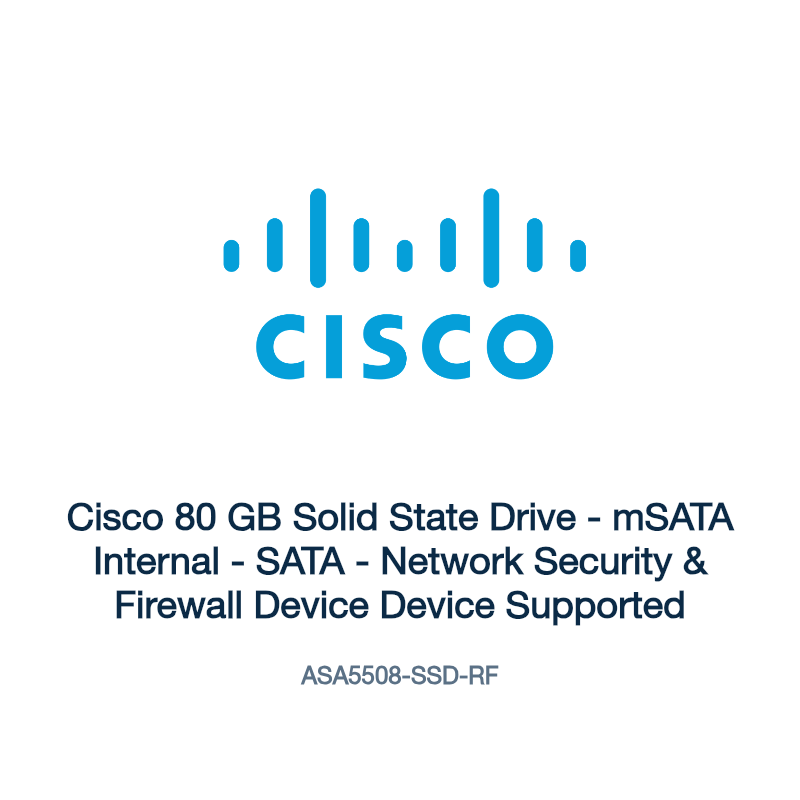 ASA5508-SSD-RF: Cisco 80 GB Solid State Drive